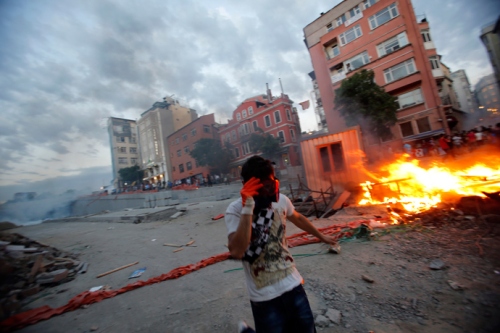 Affrontements Place Taksim, 31 mai